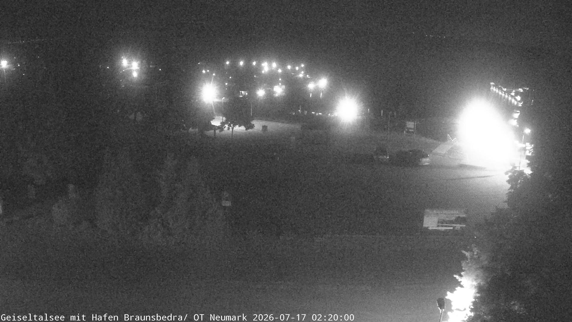 Archiv Foto Webcam Geiseltalsee - Braunsbedra Hafen