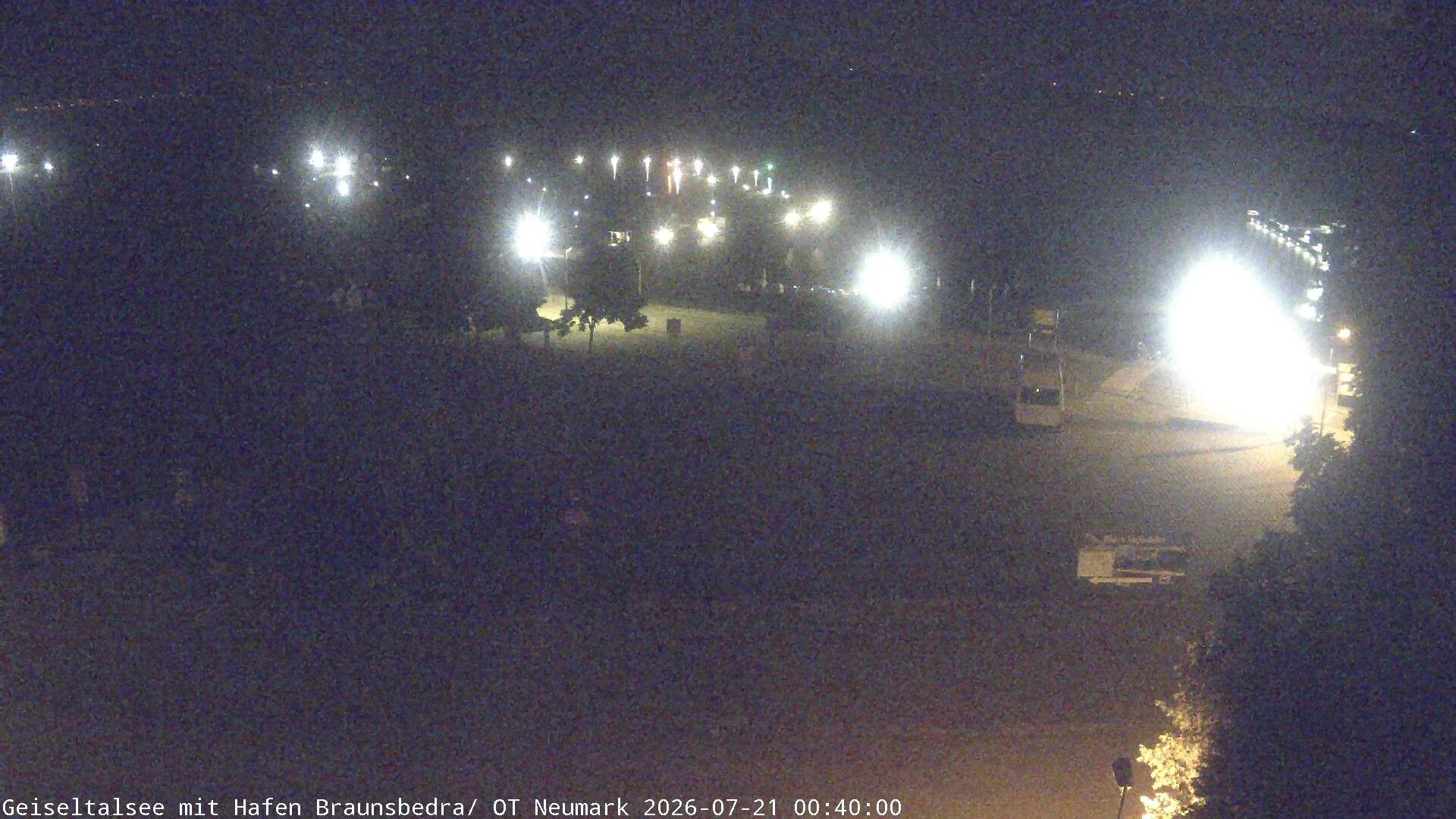 Archiv Foto Webcam Geiseltalsee - Braunsbedra Hafen