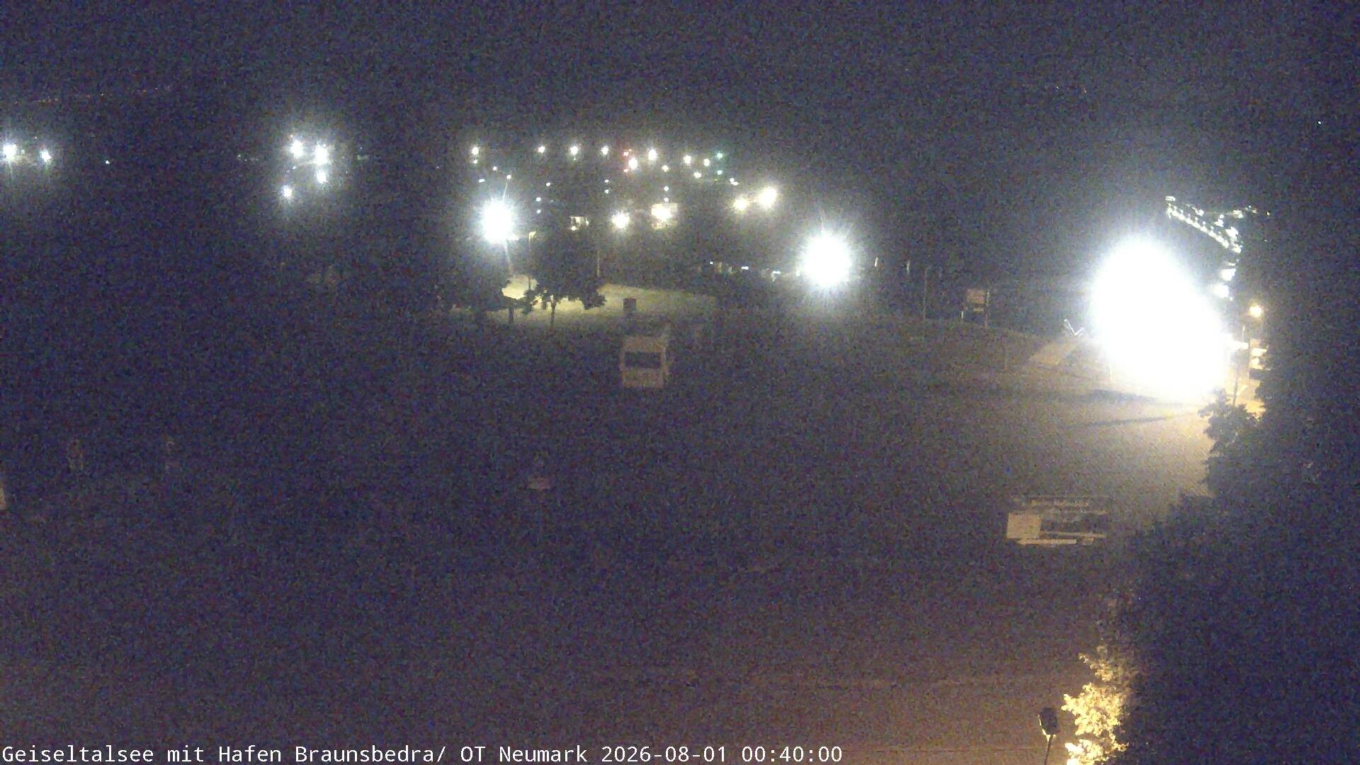 Archiv Foto Webcam Geiseltalsee - Braunsbedra Hafen