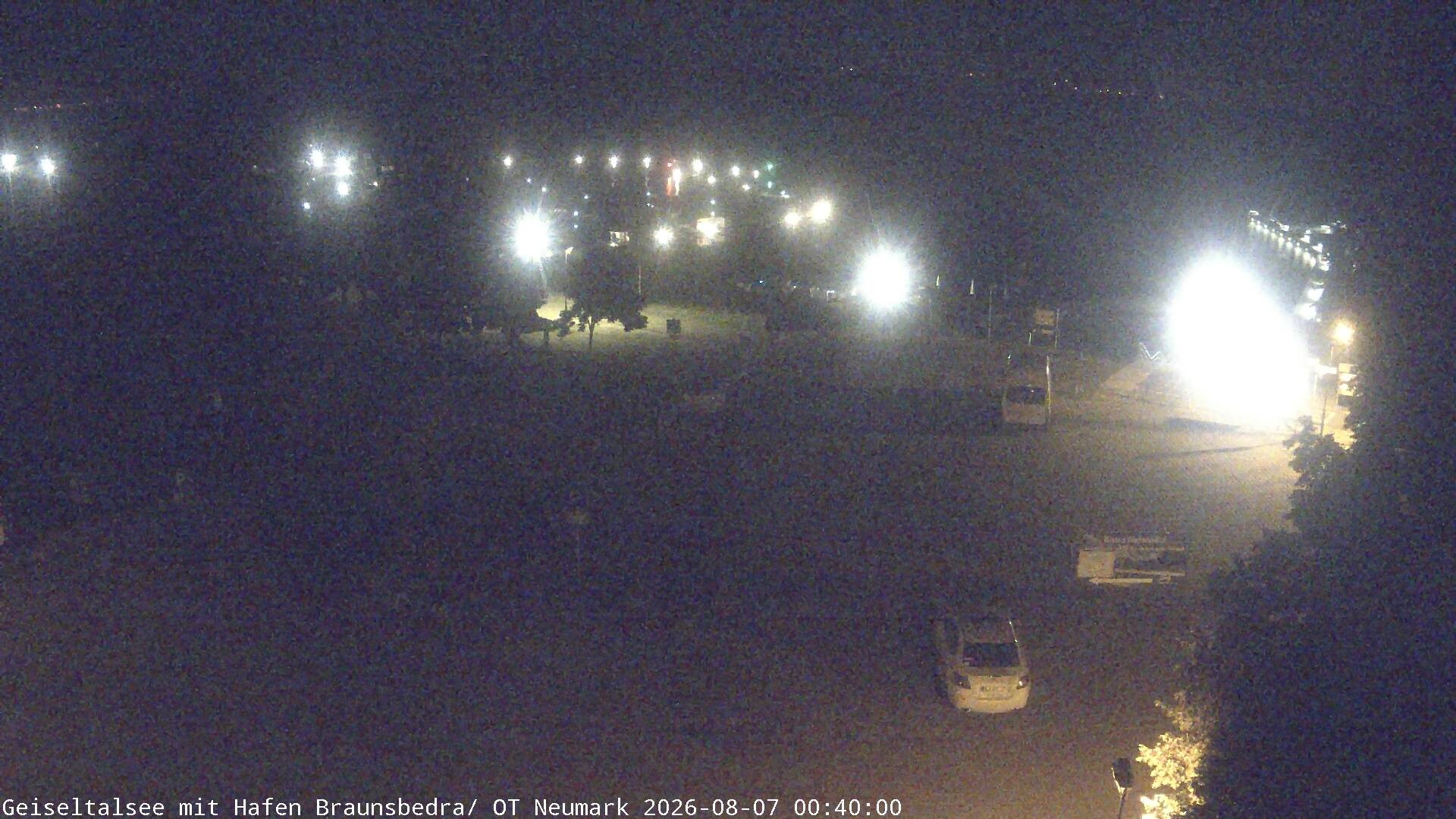 Archiv Foto Webcam Geiseltalsee - Braunsbedra Hafen