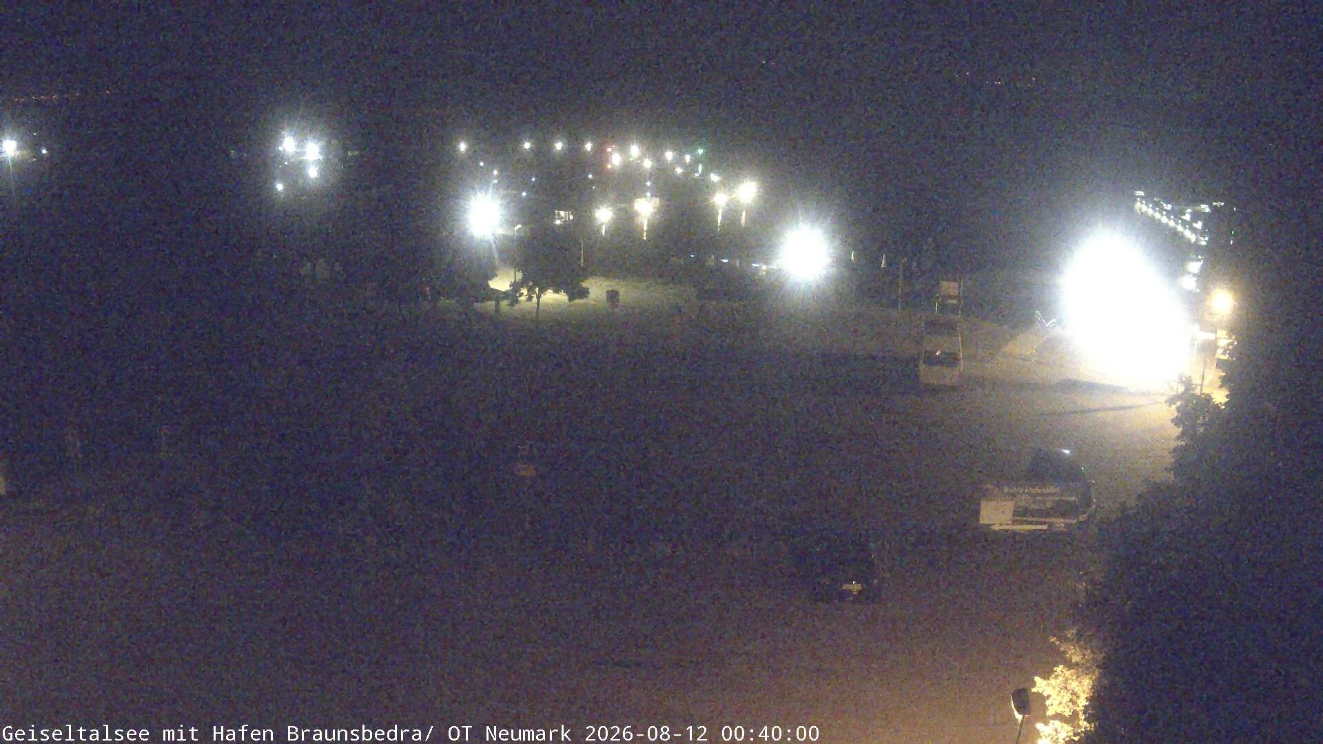 Archiv Foto Webcam Geiseltalsee - Braunsbedra Hafen