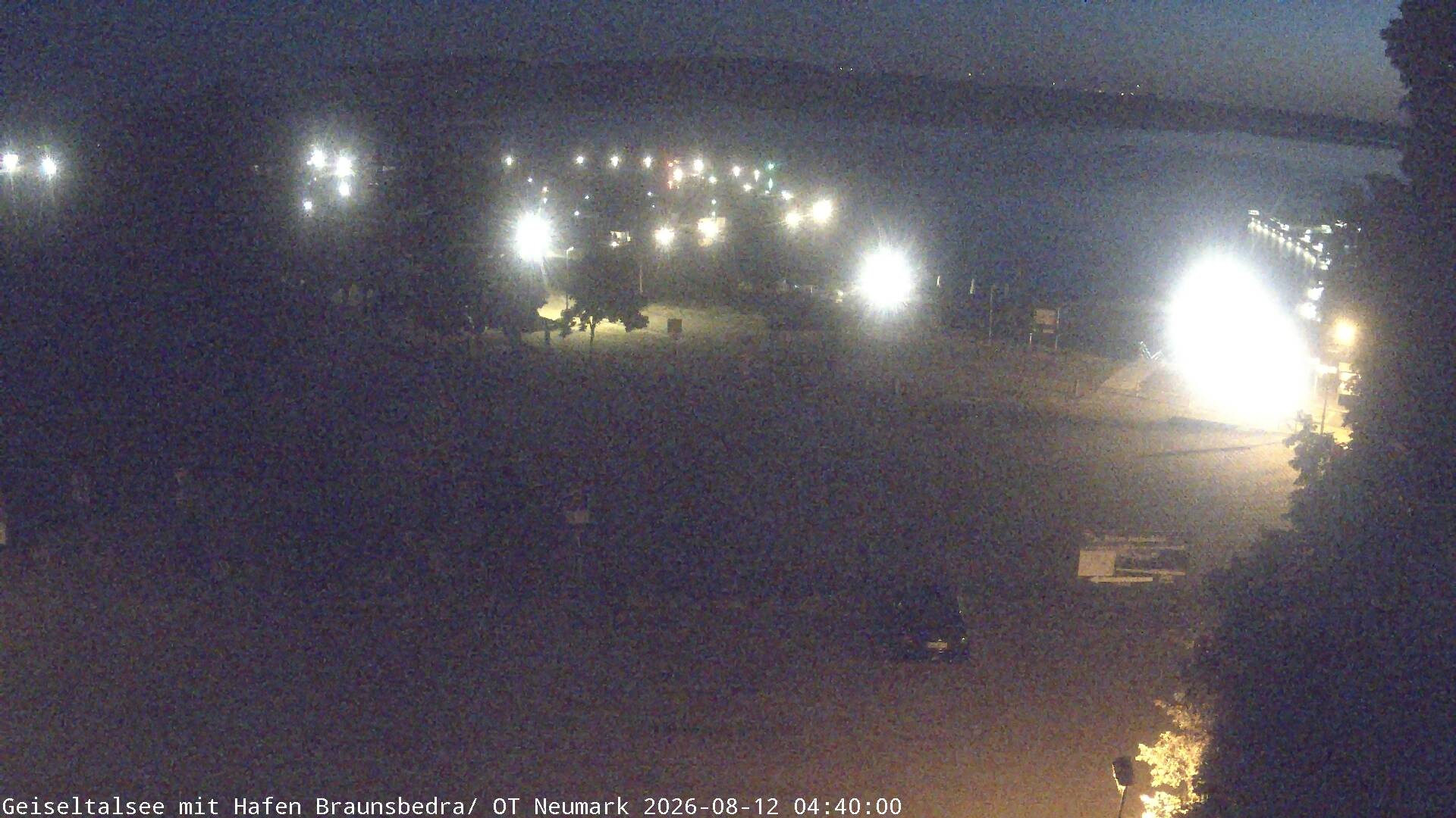 Archiv Foto Webcam Geiseltalsee - Braunsbedra Hafen