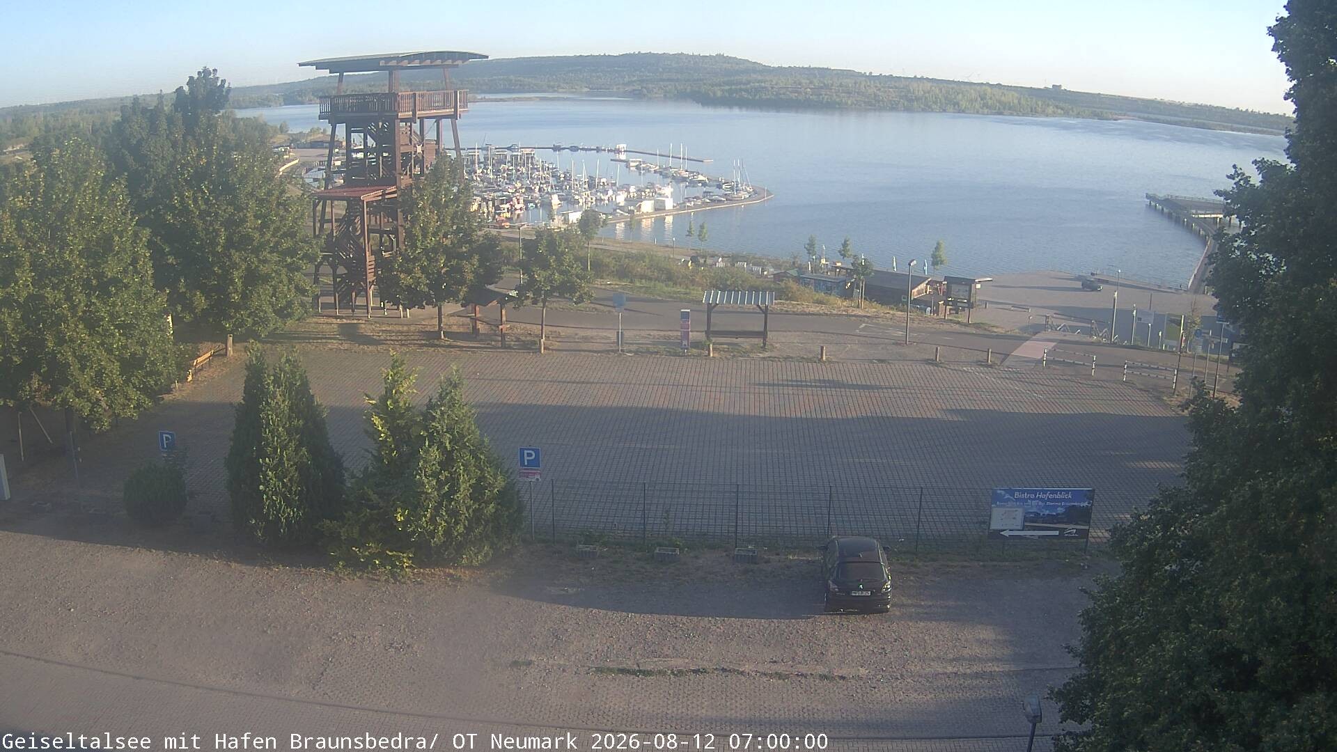 Archiv Foto Webcam Geiseltalsee - Braunsbedra Hafen