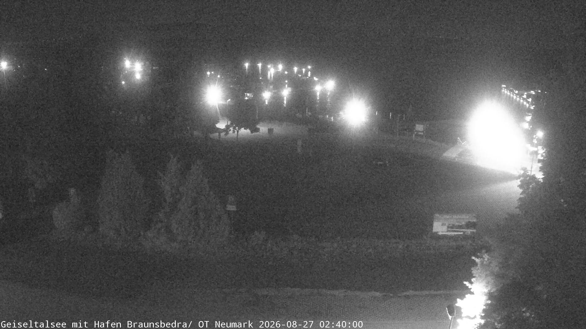 Archiv Foto Webcam Geiseltalsee - Braunsbedra Hafen