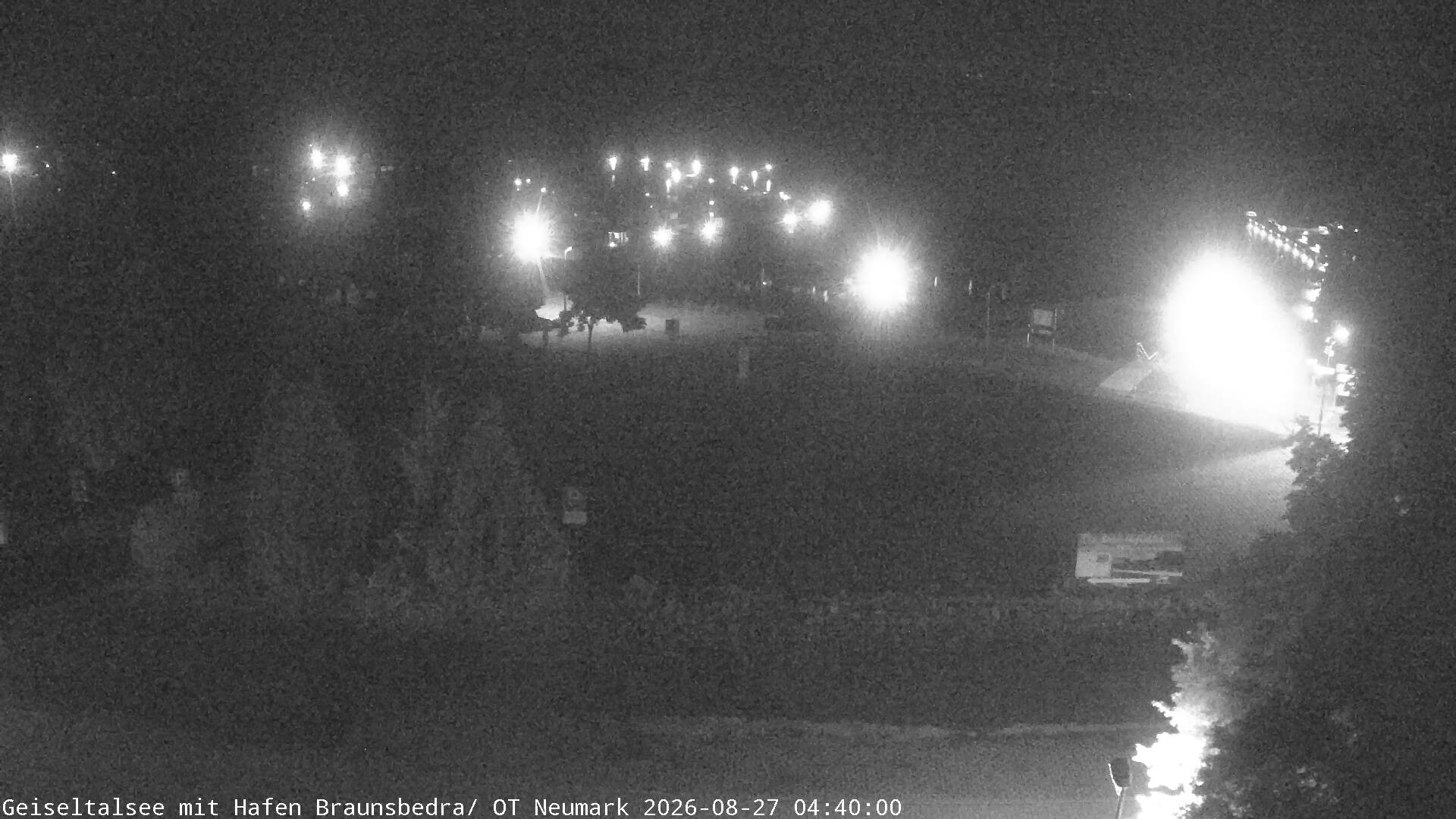 Archiv Foto Webcam Geiseltalsee - Braunsbedra Hafen