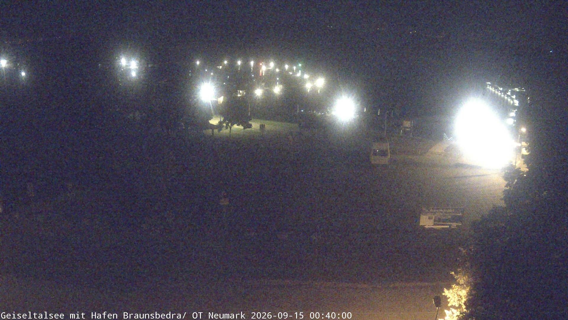 Archiv Foto Webcam Geiseltalsee - Braunsbedra Hafen