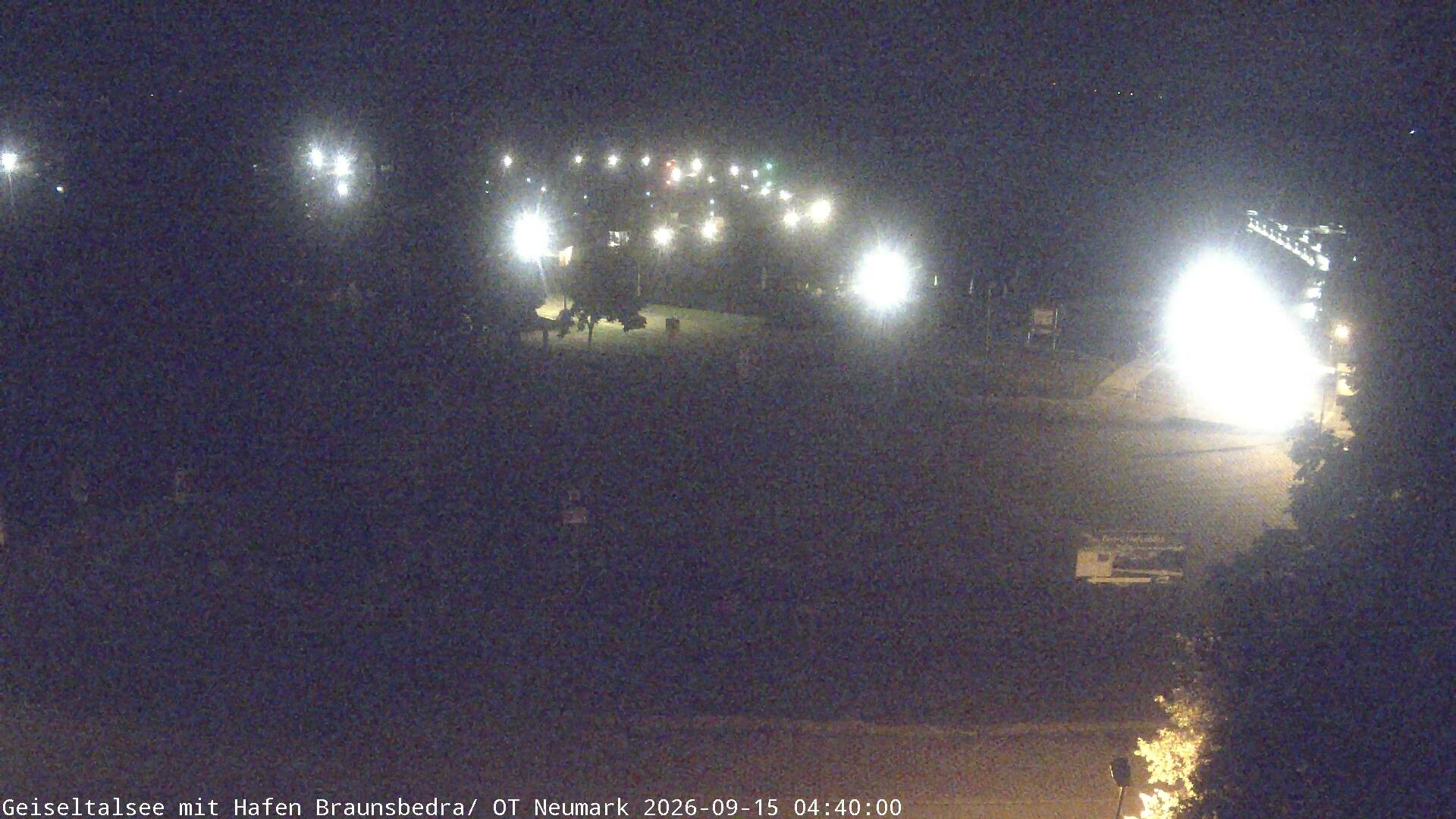 Archiv Foto Webcam Geiseltalsee - Braunsbedra Hafen
