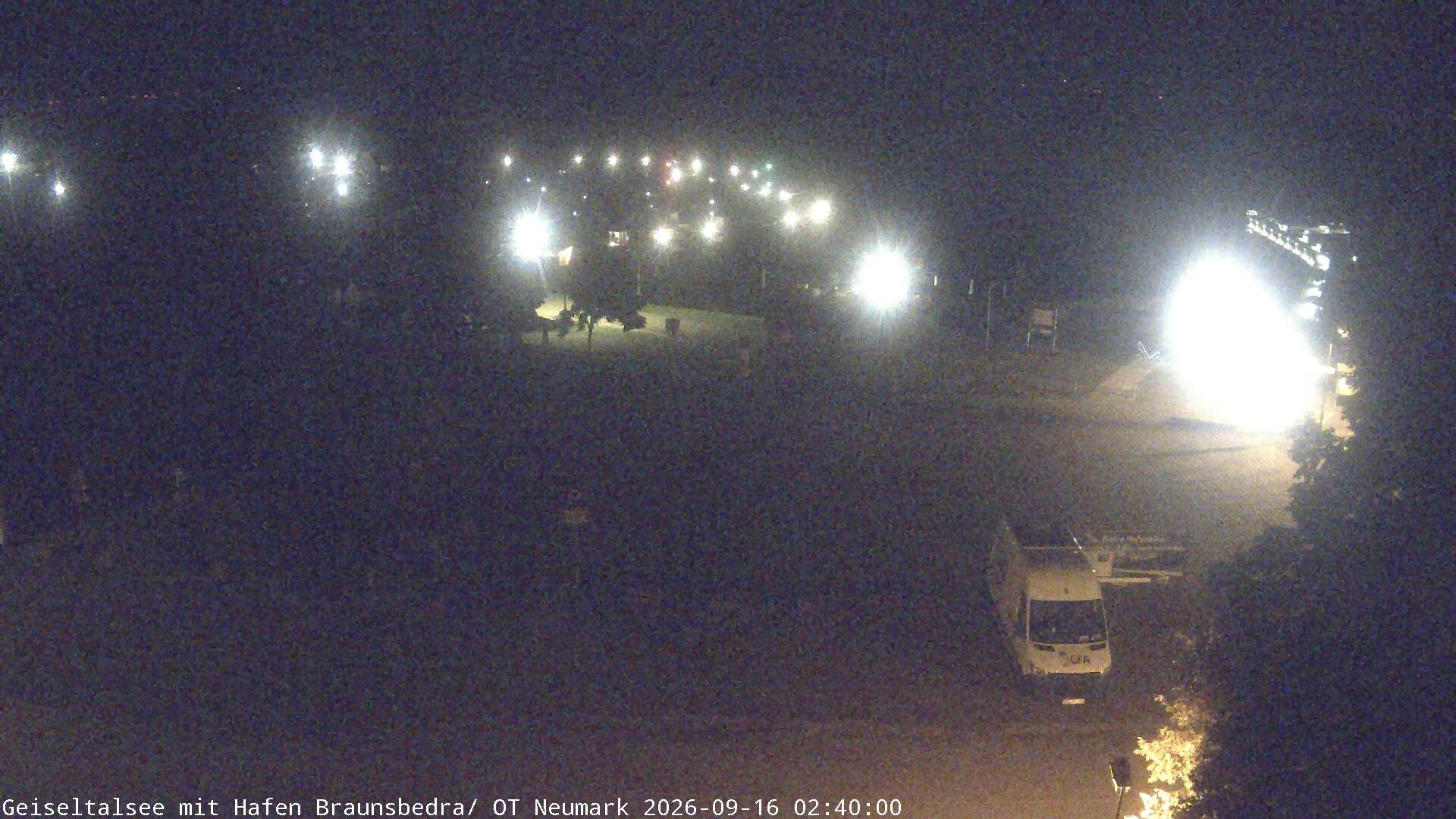 Archiv Foto Webcam Geiseltalsee - Braunsbedra Hafen