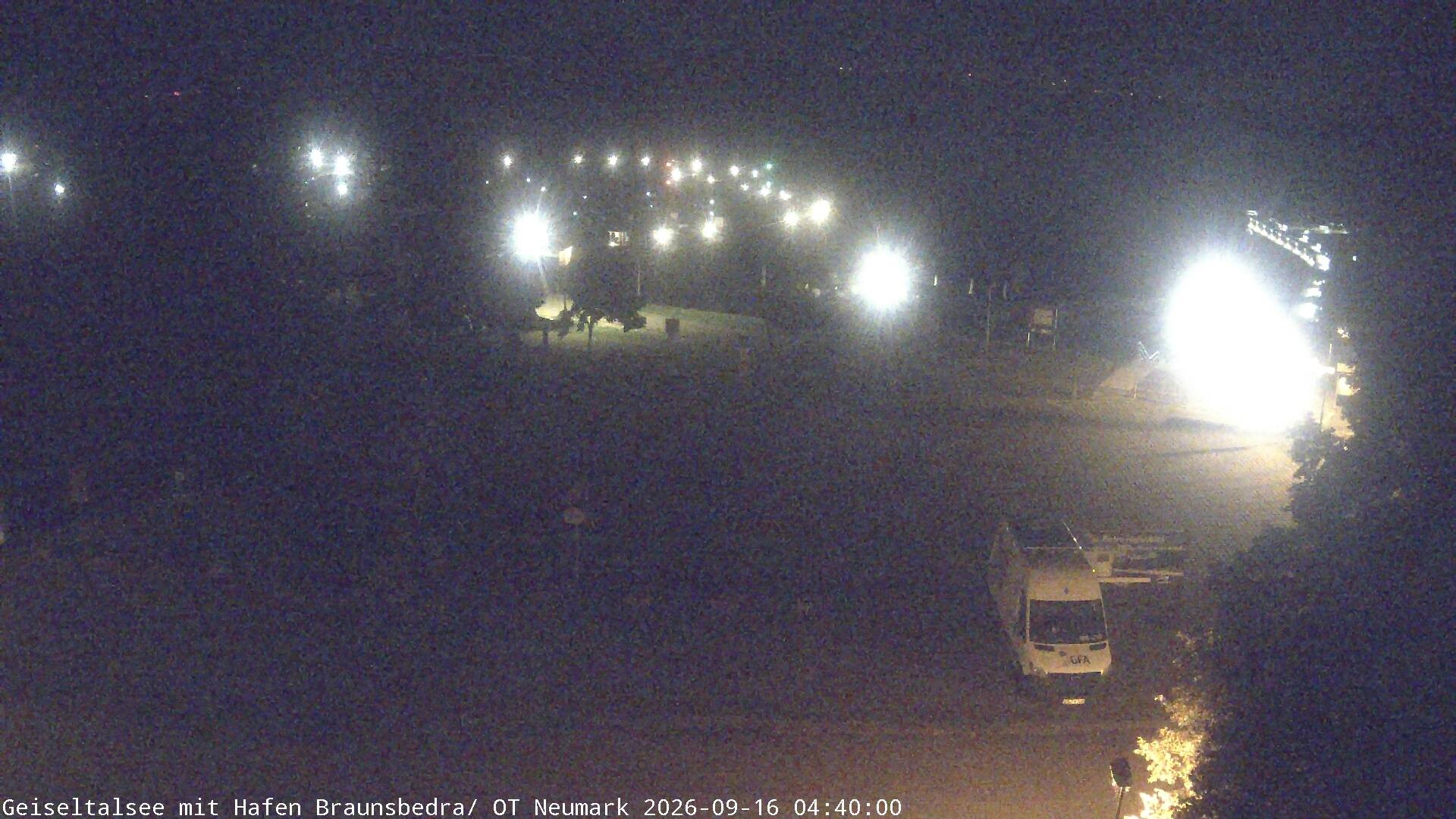 Archiv Foto Webcam Geiseltalsee - Braunsbedra Hafen