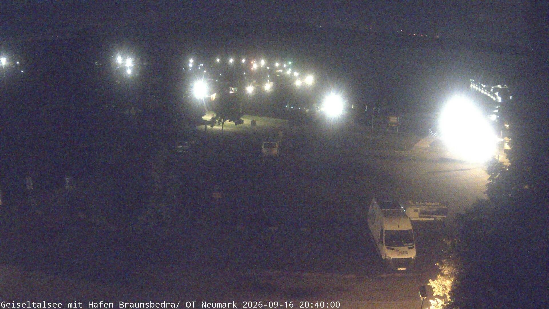 Archiv Foto Webcam Geiseltalsee - Braunsbedra Hafen
