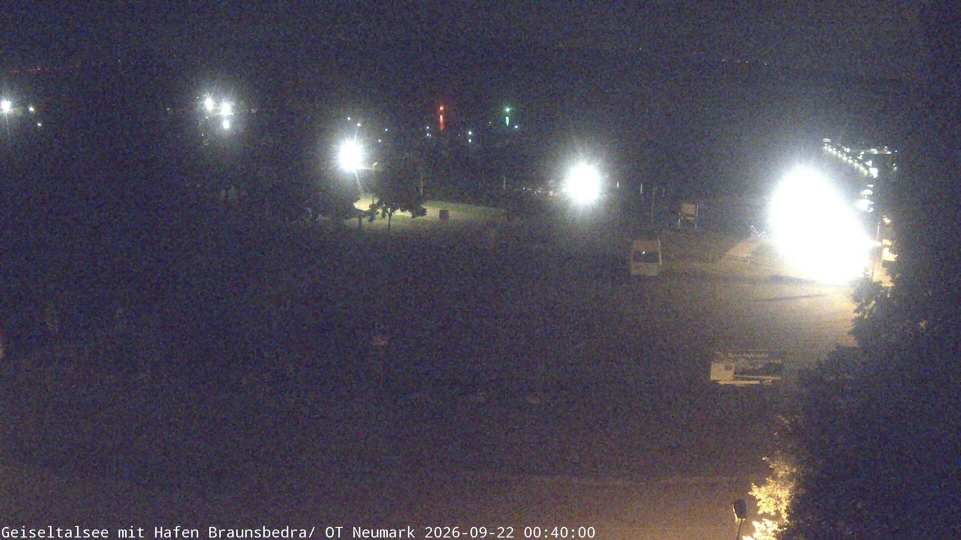 Archiv Foto Webcam Geiseltalsee - Braunsbedra Hafen