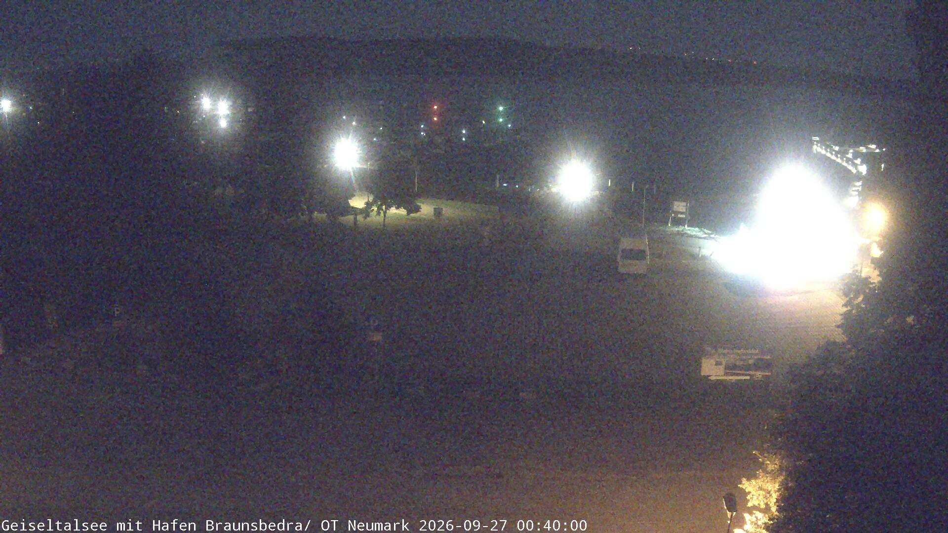 Archiv Foto Webcam Geiseltalsee - Braunsbedra Hafen