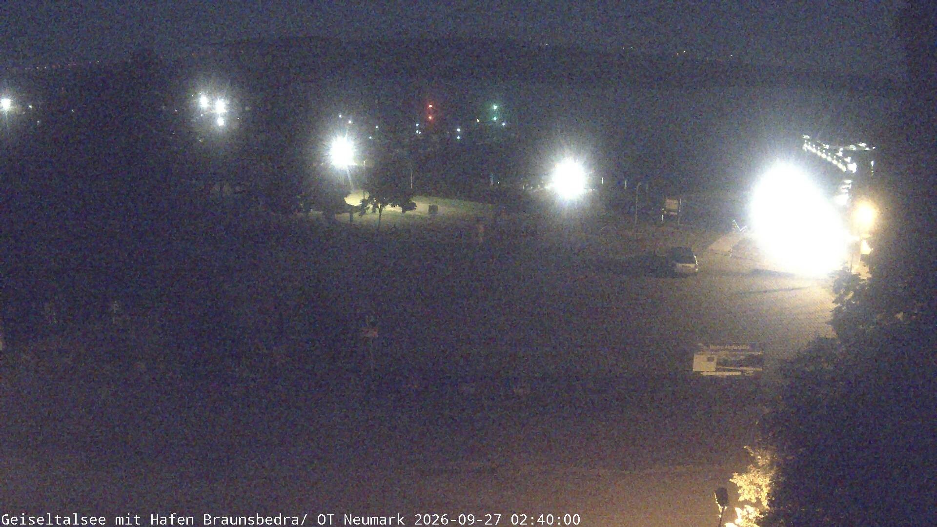 Archiv Foto Webcam Geiseltalsee - Braunsbedra Hafen