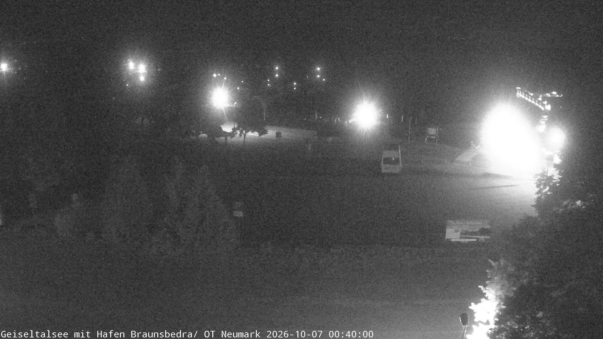 Archiv Foto Webcam Geiseltalsee - Braunsbedra Hafen