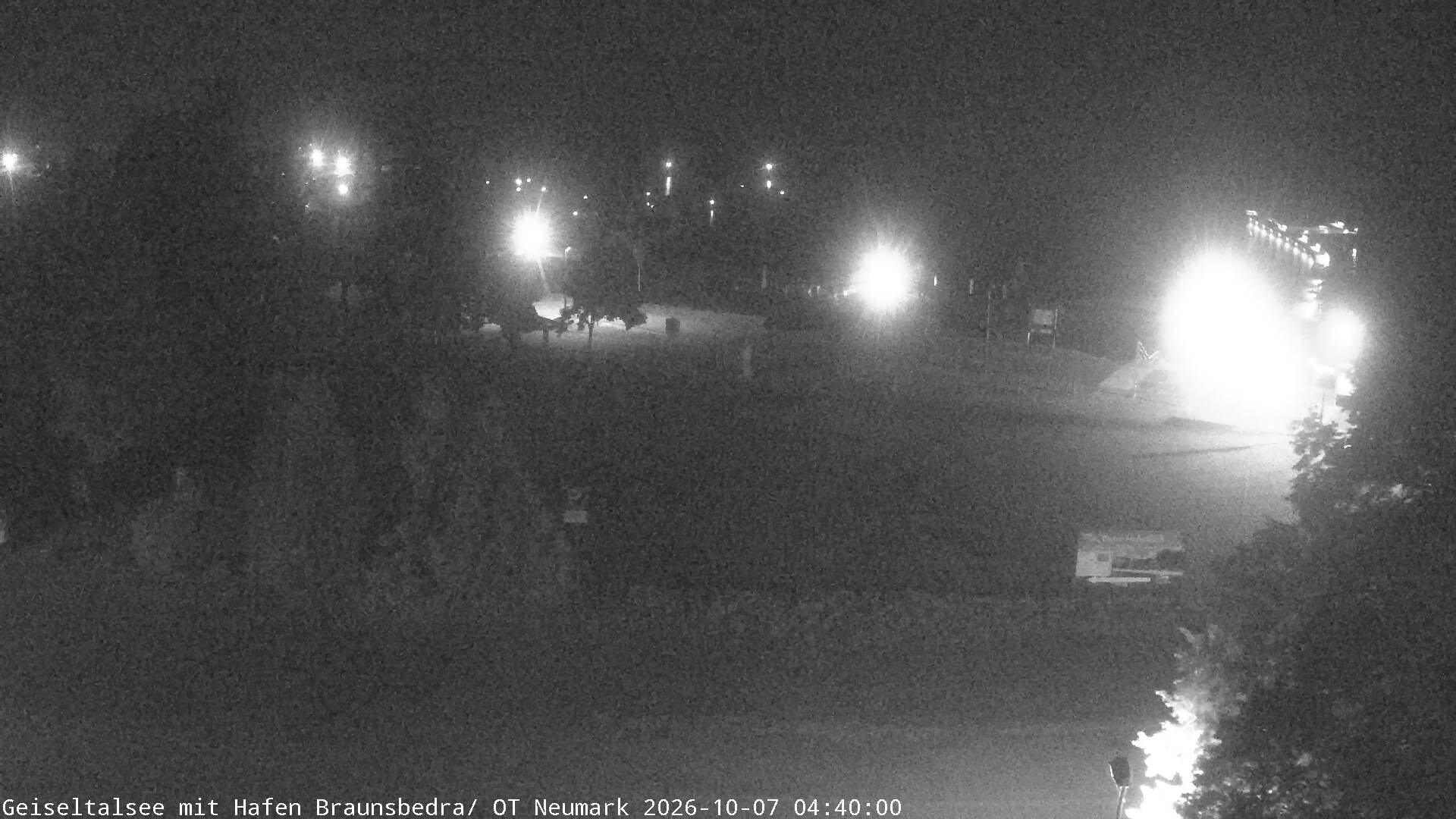 Archiv Foto Webcam Geiseltalsee - Braunsbedra Hafen