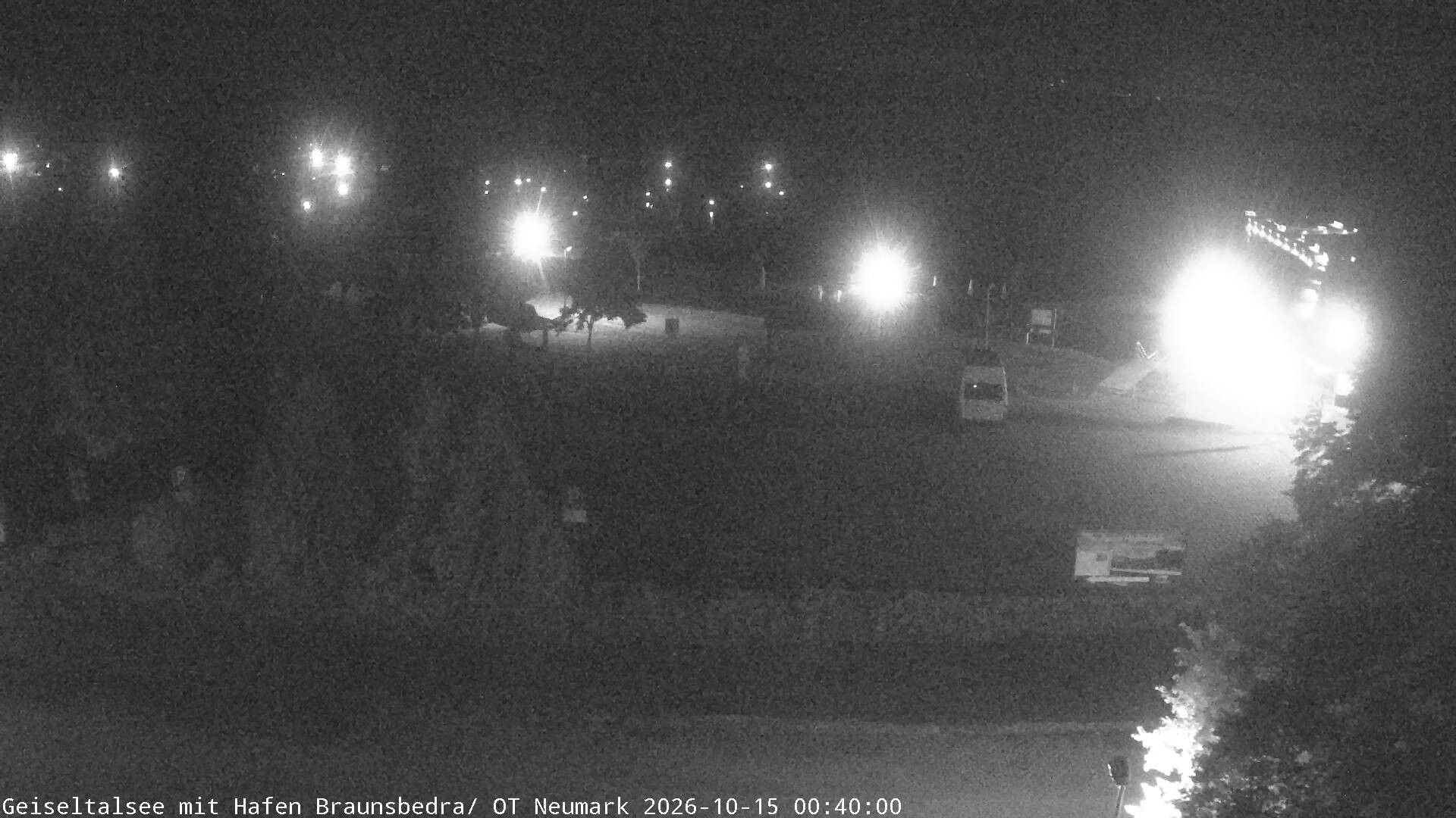 Archiv Foto Webcam Geiseltalsee - Braunsbedra Hafen