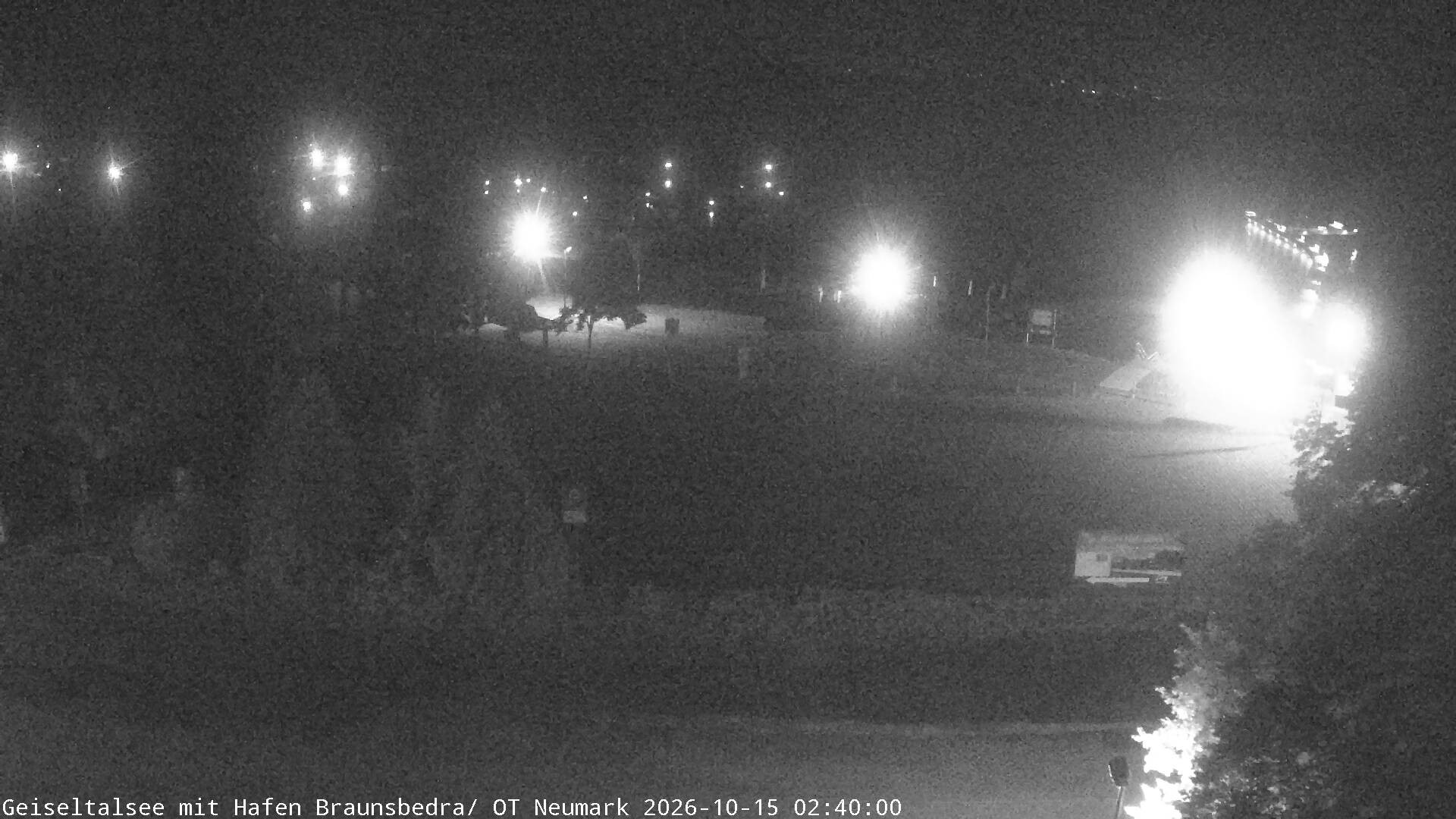 Archiv Foto Webcam Geiseltalsee - Braunsbedra Hafen