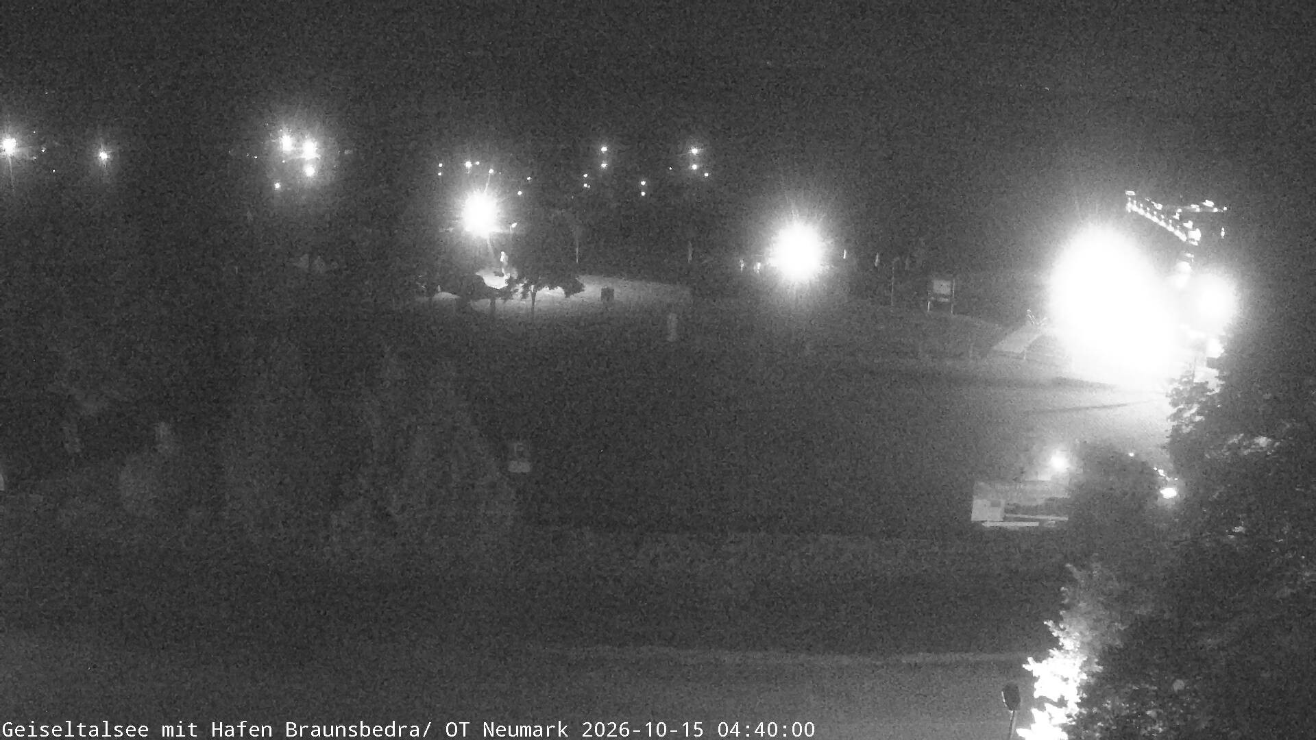 Archiv Foto Webcam Geiseltalsee - Braunsbedra Hafen