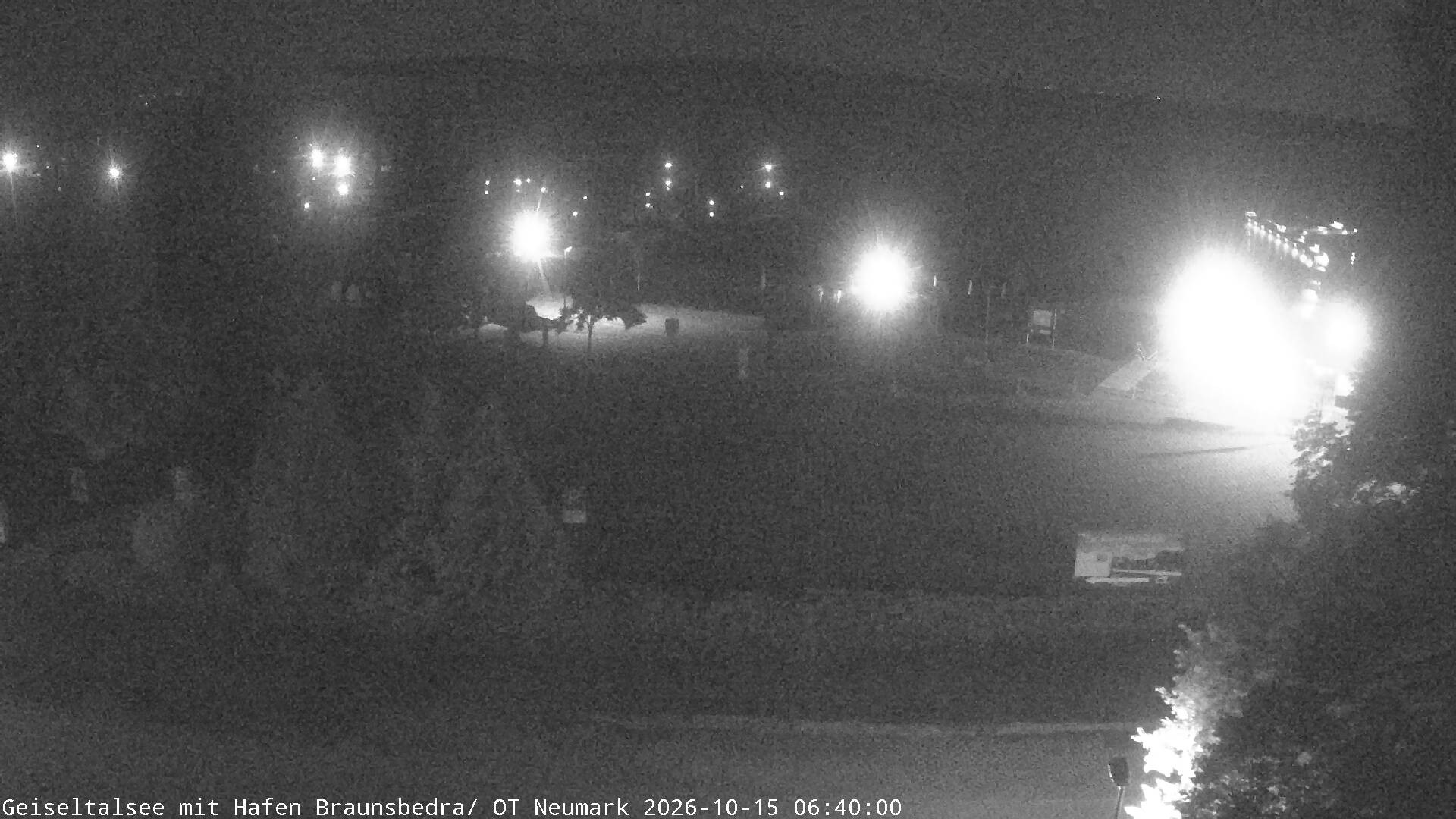 Archiv Foto Webcam Geiseltalsee - Braunsbedra Hafen