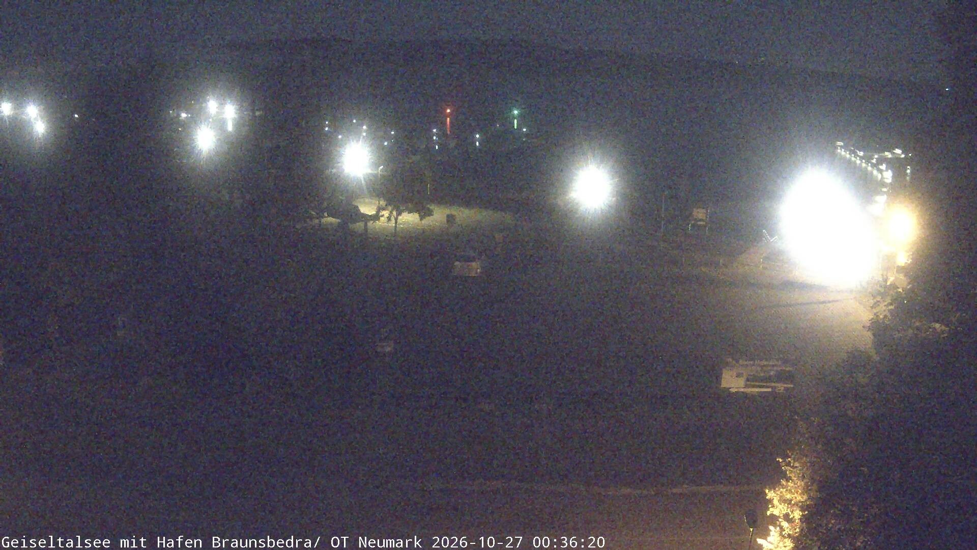 Archiv Foto Webcam Geiseltalsee - Braunsbedra Hafen