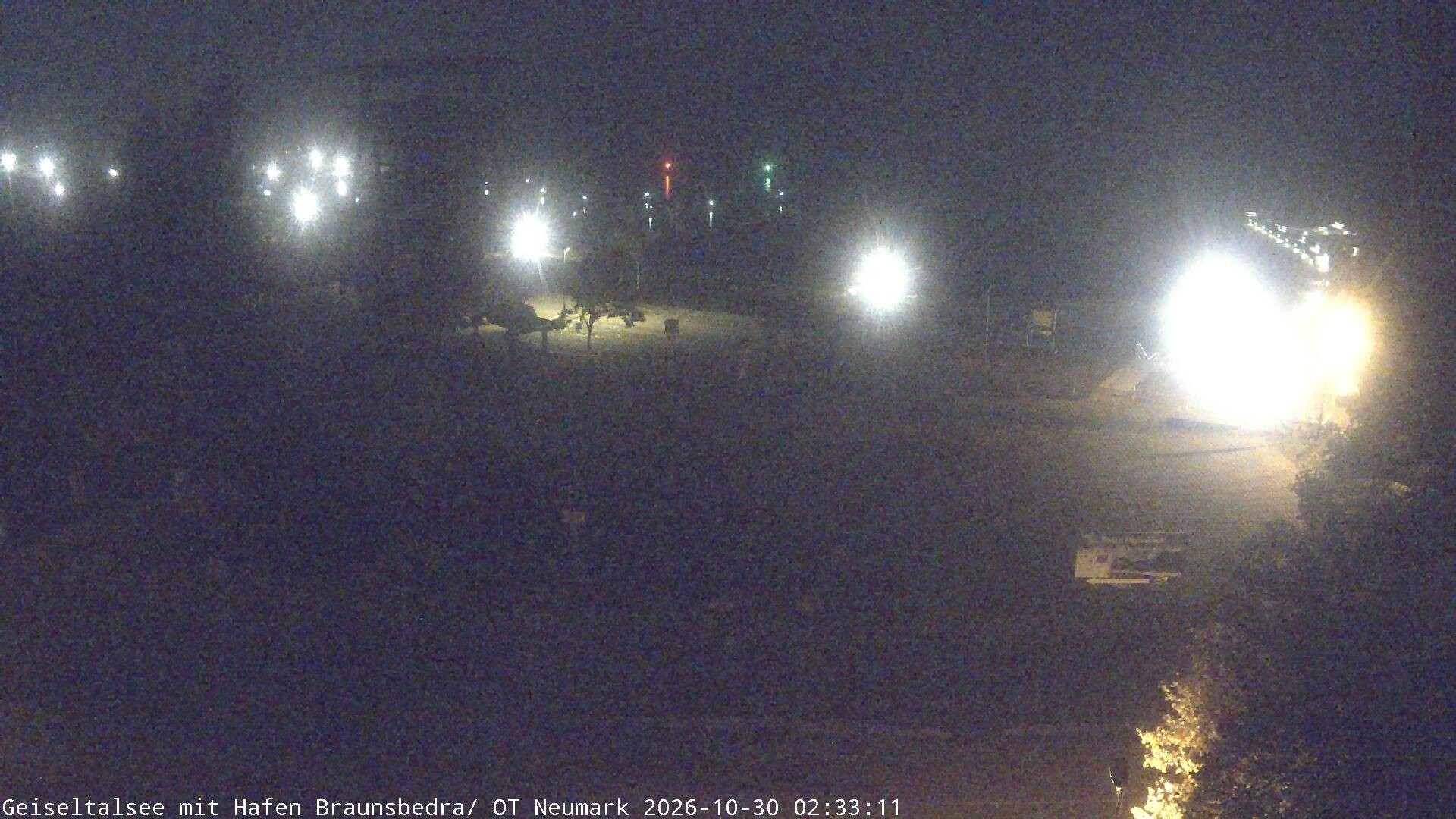 Archiv Foto Webcam Geiseltalsee - Braunsbedra Hafen