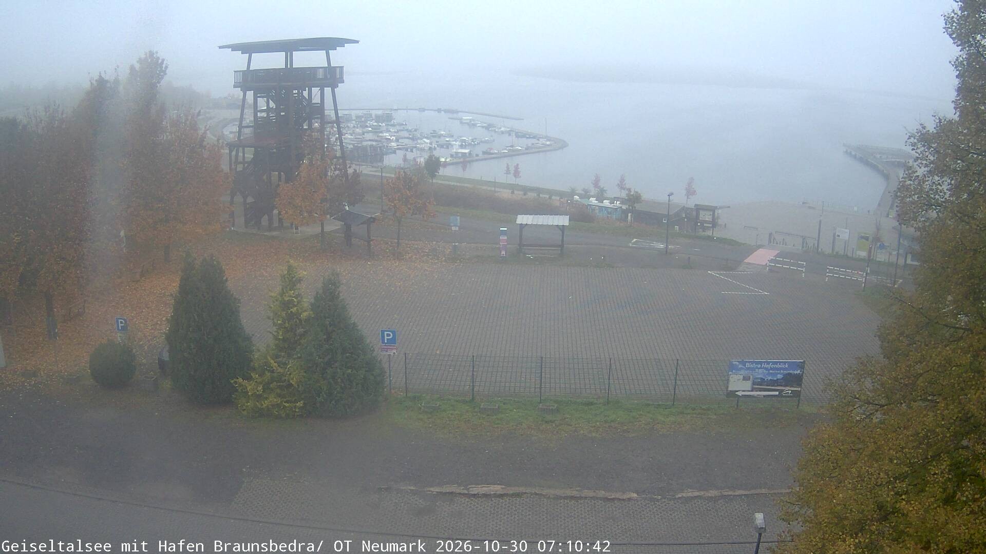 Archiv Foto Webcam Geiseltalsee - Braunsbedra Hafen