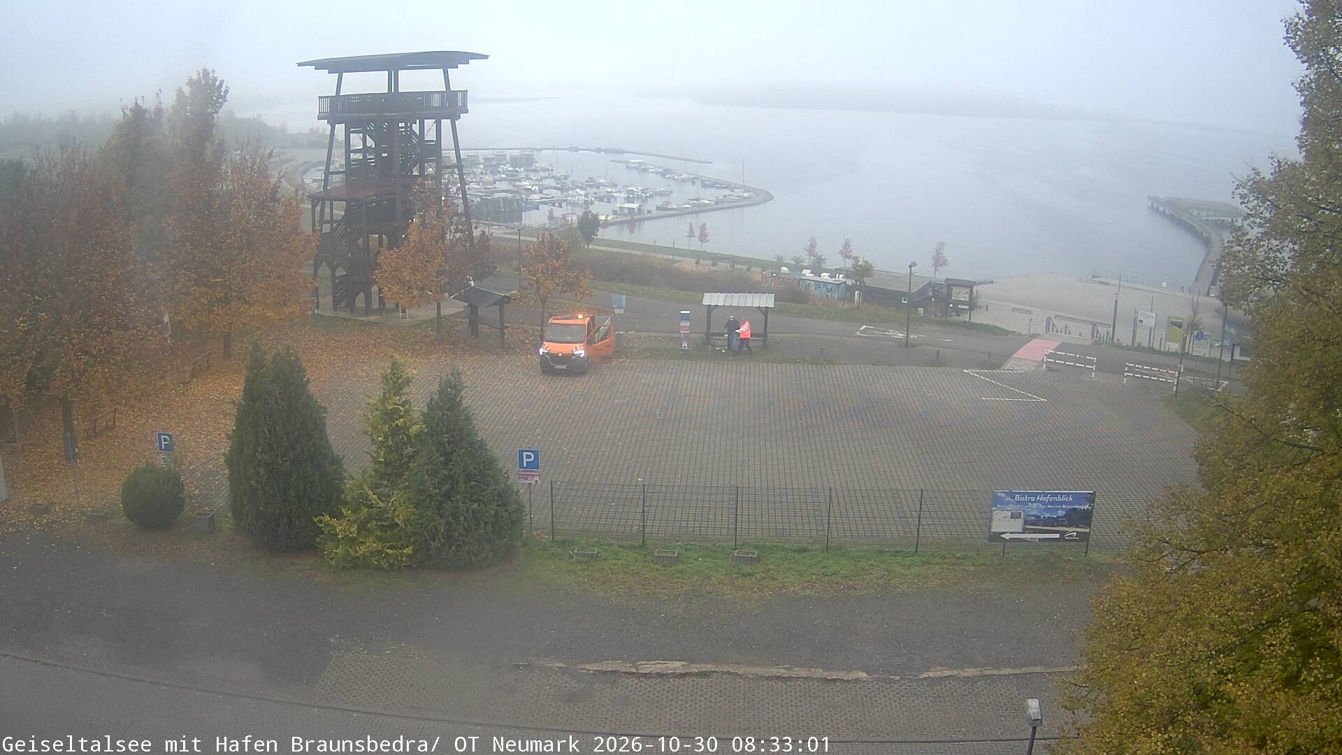 Archiv Foto Webcam Geiseltalsee - Braunsbedra Hafen