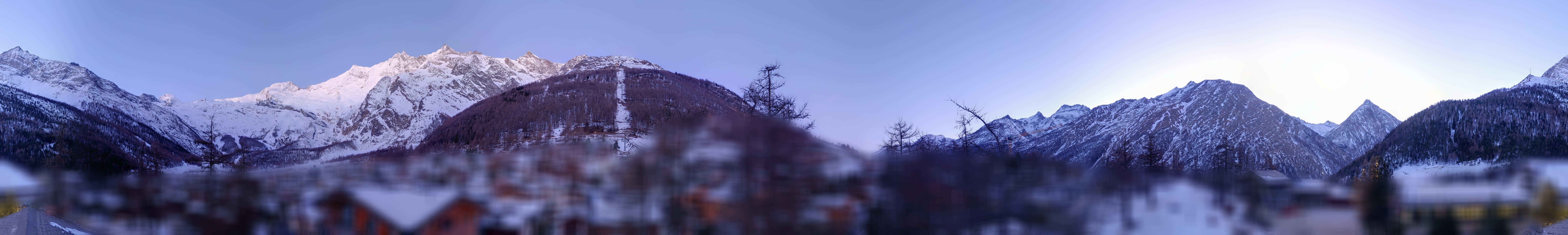 Archived image Webcam Saas Fee - View Village