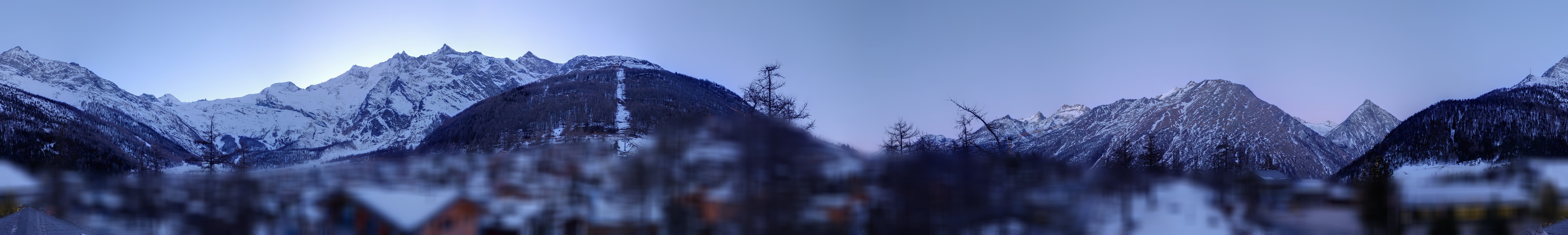 Archived image Webcam Saas Fee - View Village