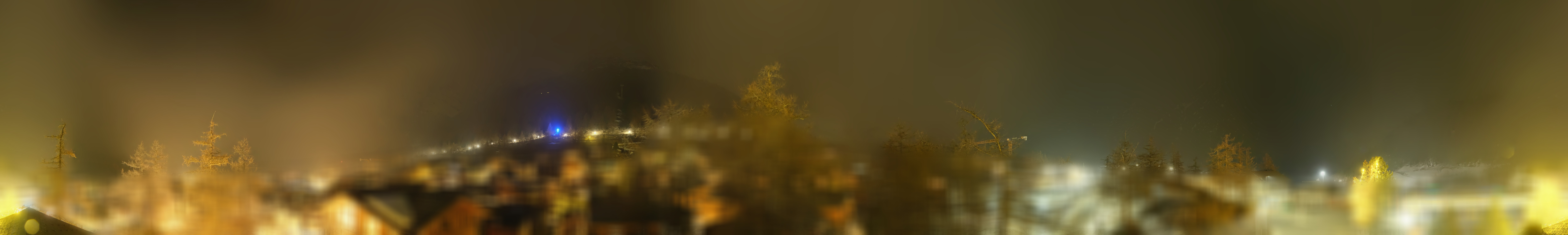 Archiv Foto Webcam Saas Fee: Blick in den Ortskern