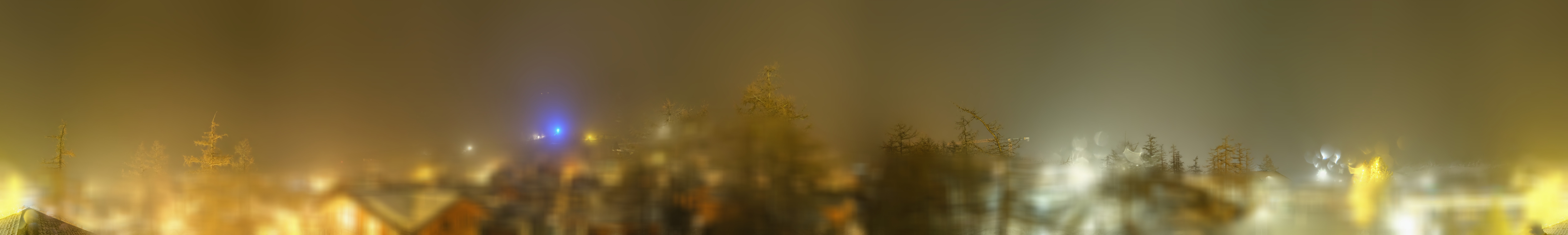 Archiv Foto Webcam Saas Fee: Blick in den Ortskern