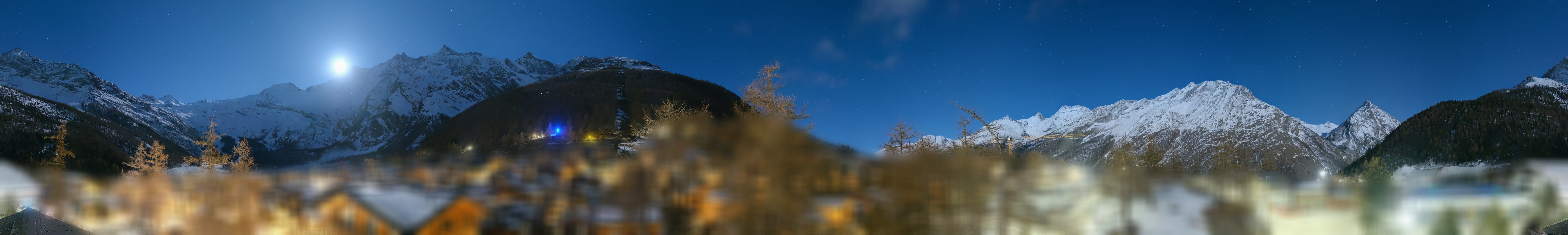 Archived image Webcam Saas Fee - View Village