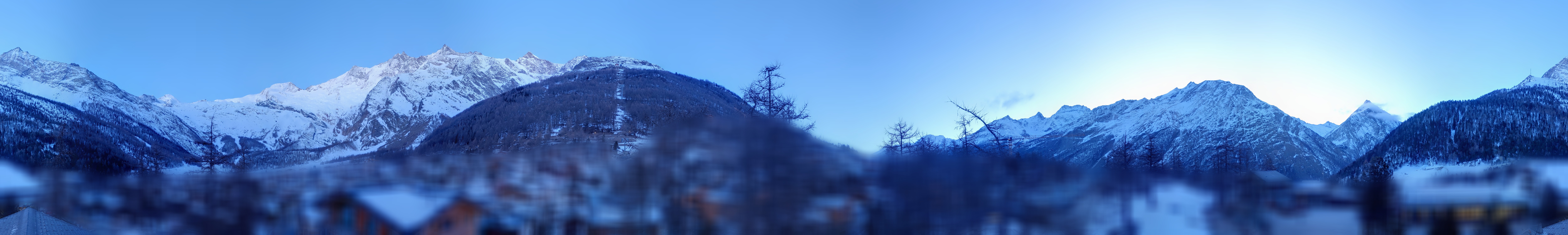 Archived image Webcam Saas Fee - View Village