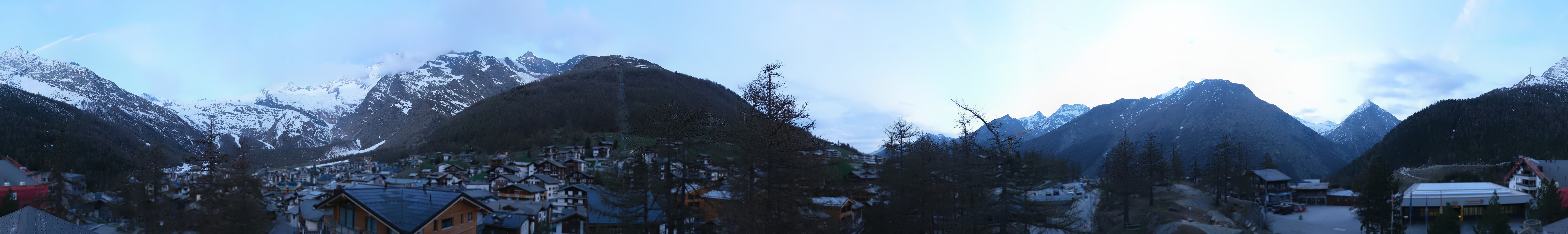 Archived image Webcam Saas Fee - View Village