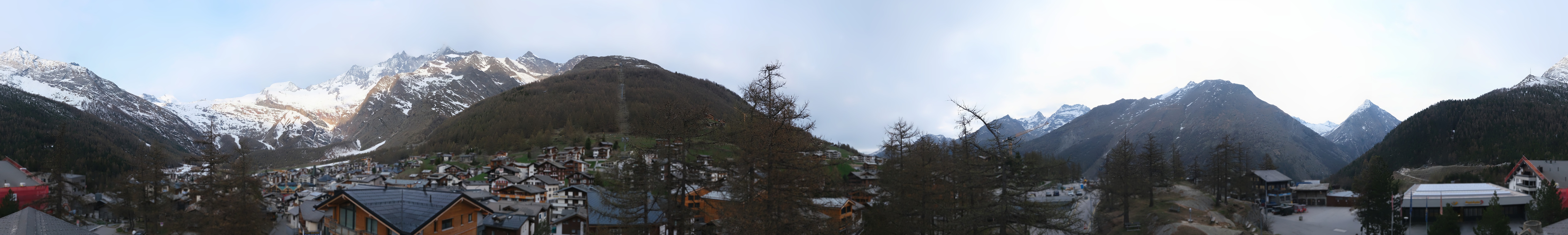 Archived image Webcam Saas Fee - View Village