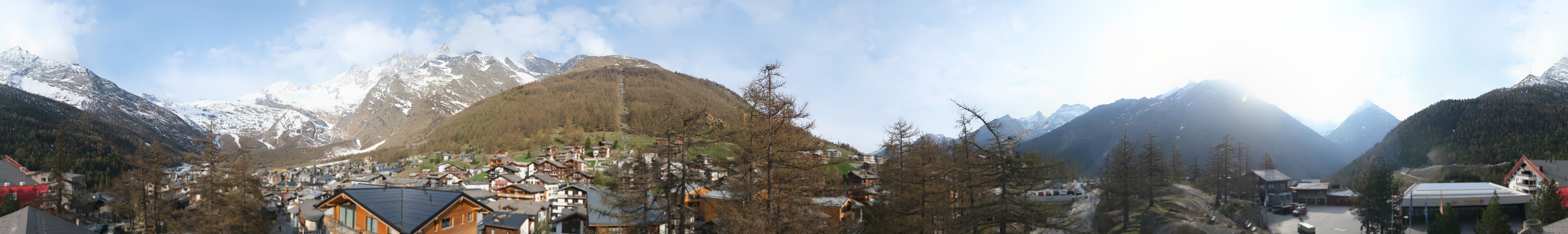 Archived image Webcam Saas Fee - View Village