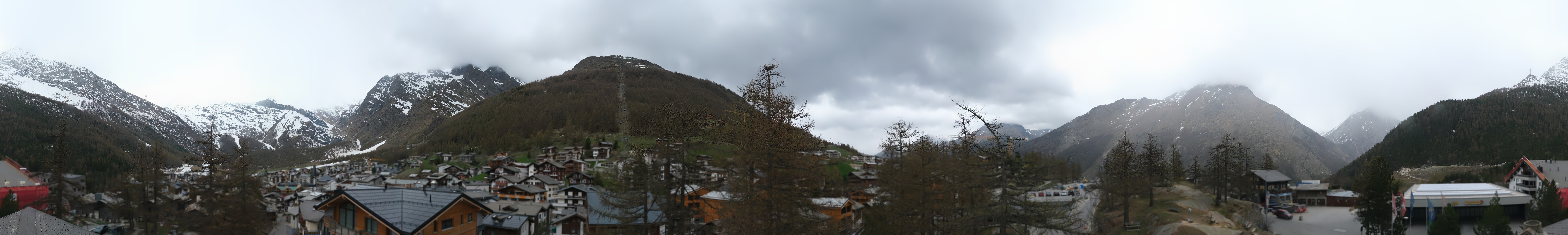 Archived image Webcam Saas Fee - View Village