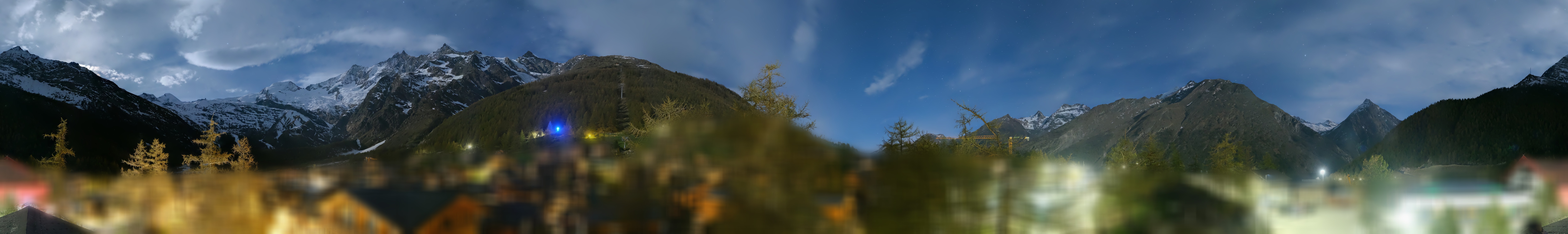 Archived image Webcam Saas Fee - View Village