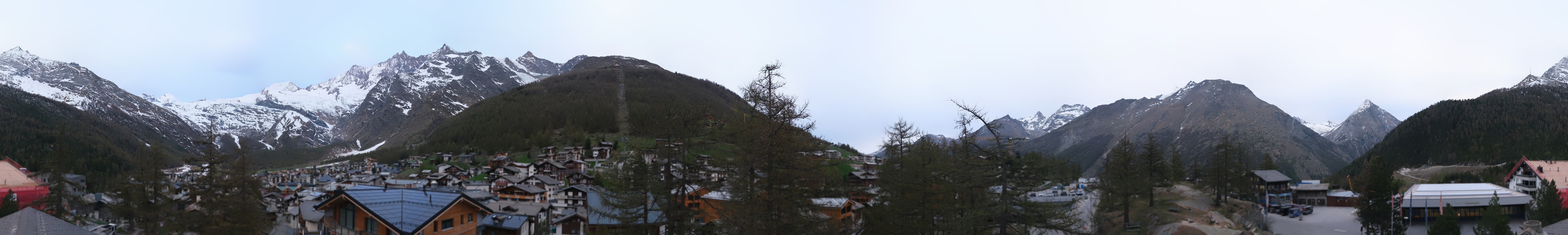 Archived image Webcam Saas Fee - View Village