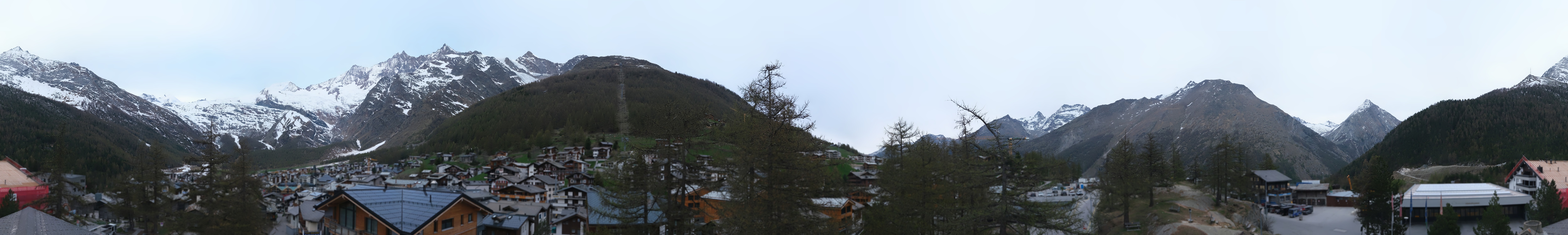 Archived image Webcam Saas Fee - View Village