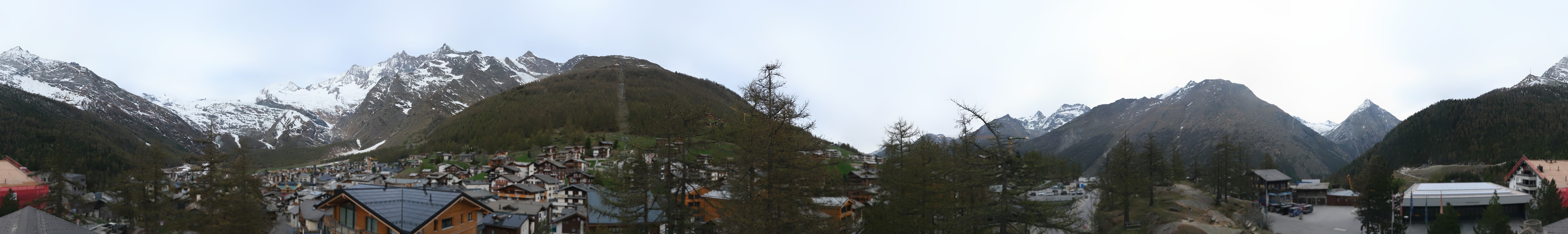 Archived image Webcam Saas Fee - View Village