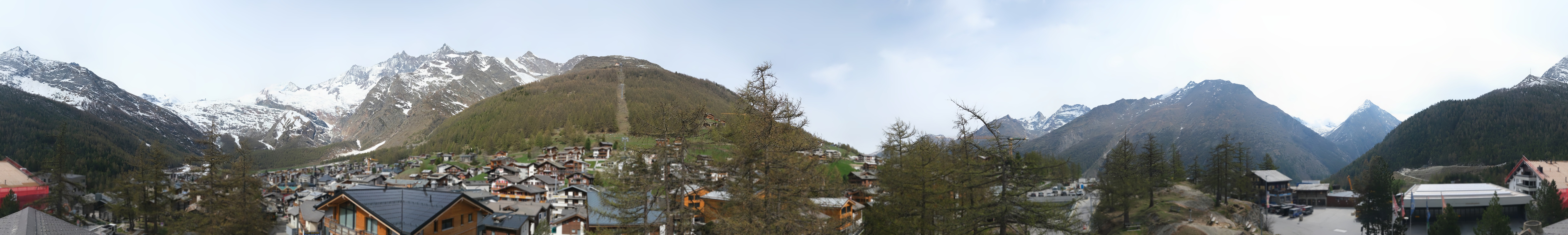 Archived image Webcam Saas Fee - View Village