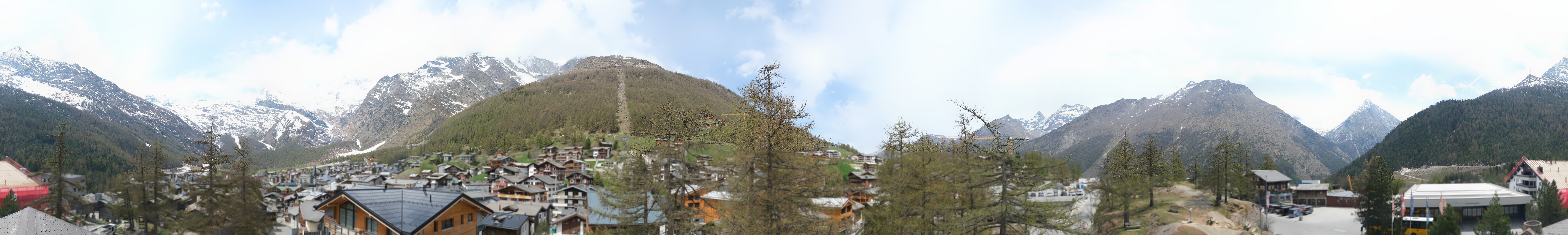 Archived image Webcam Saas Fee - View Village