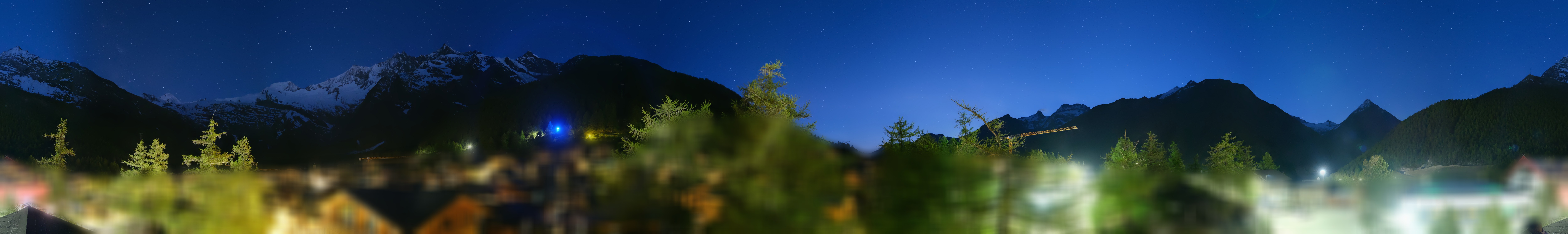 Archived image Webcam Saas Fee - View Village