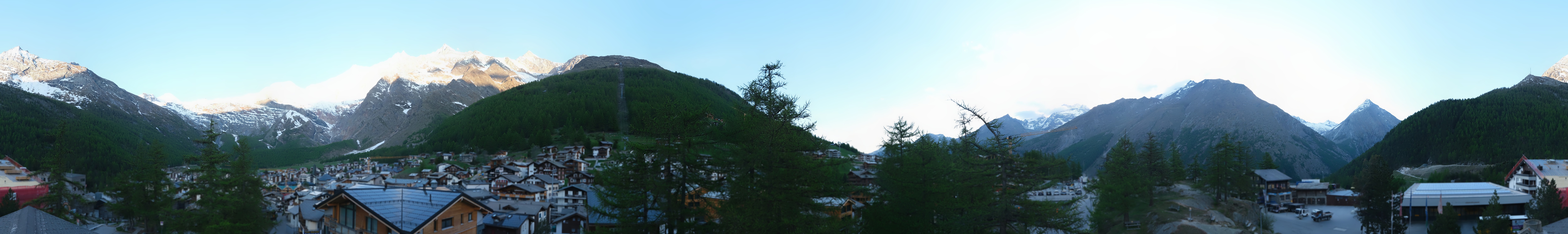 Archived image Webcam Saas Fee - View Village