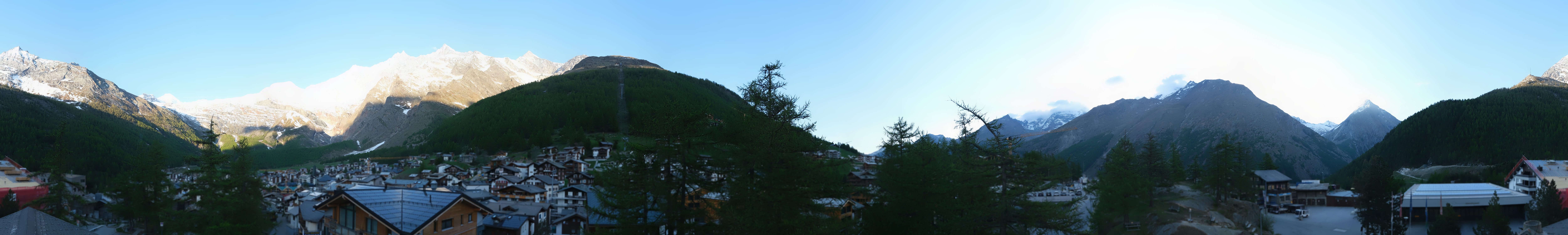 Archived image Webcam Saas Fee - View Village