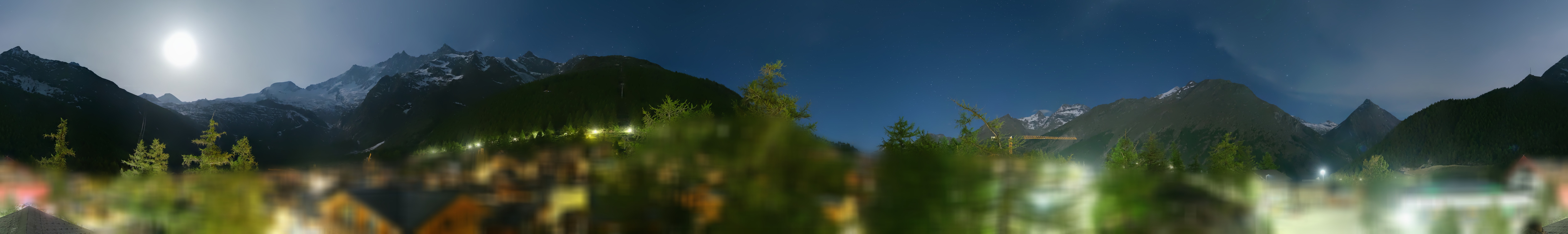 Archived image Webcam Saas Fee - View Village
