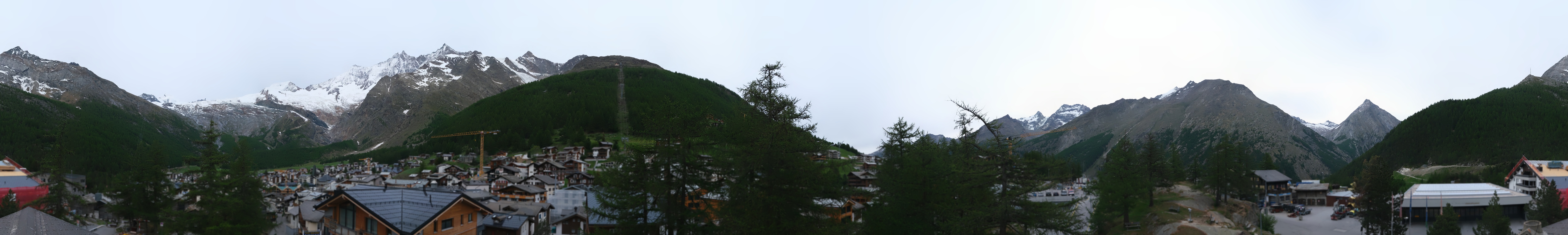 Archived image Webcam Saas Fee - View Village