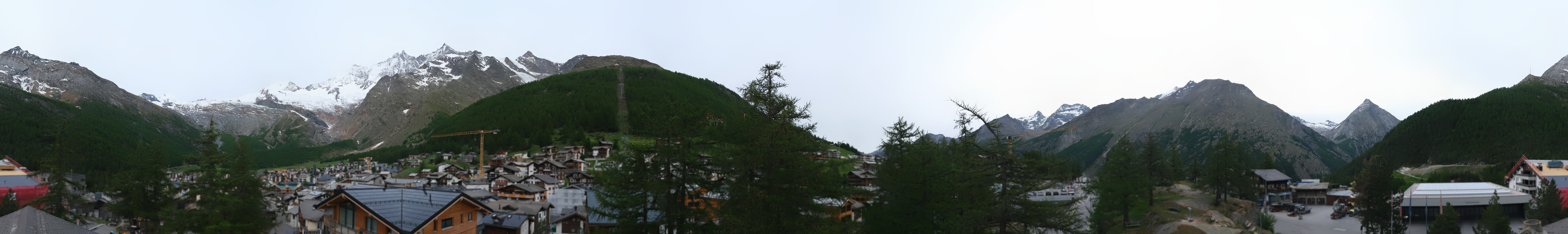 Archived image Webcam Saas Fee - View Village