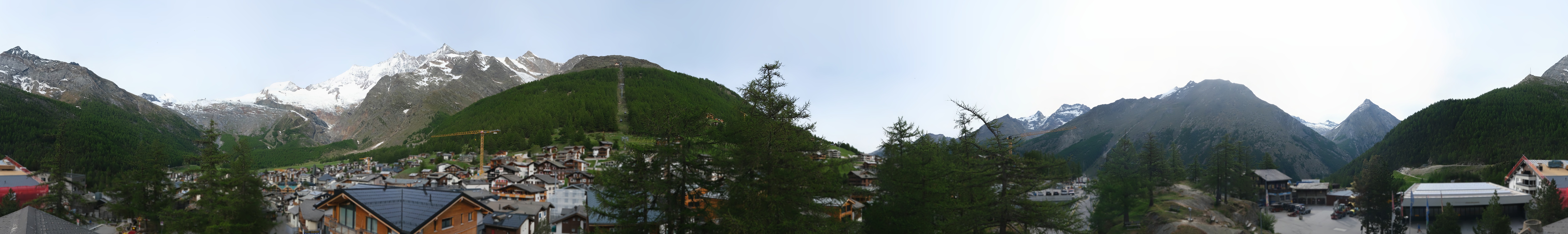 Archived image Webcam Saas Fee - View Village